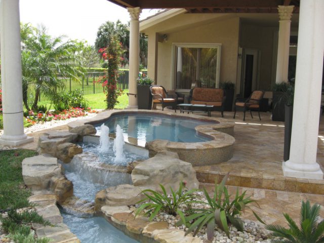 custom spa pool south Florida
